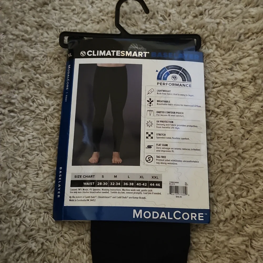 Black ModalCore Performance Pants XL